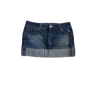 Limited Too mini jean skirt. Size 8 1/2.